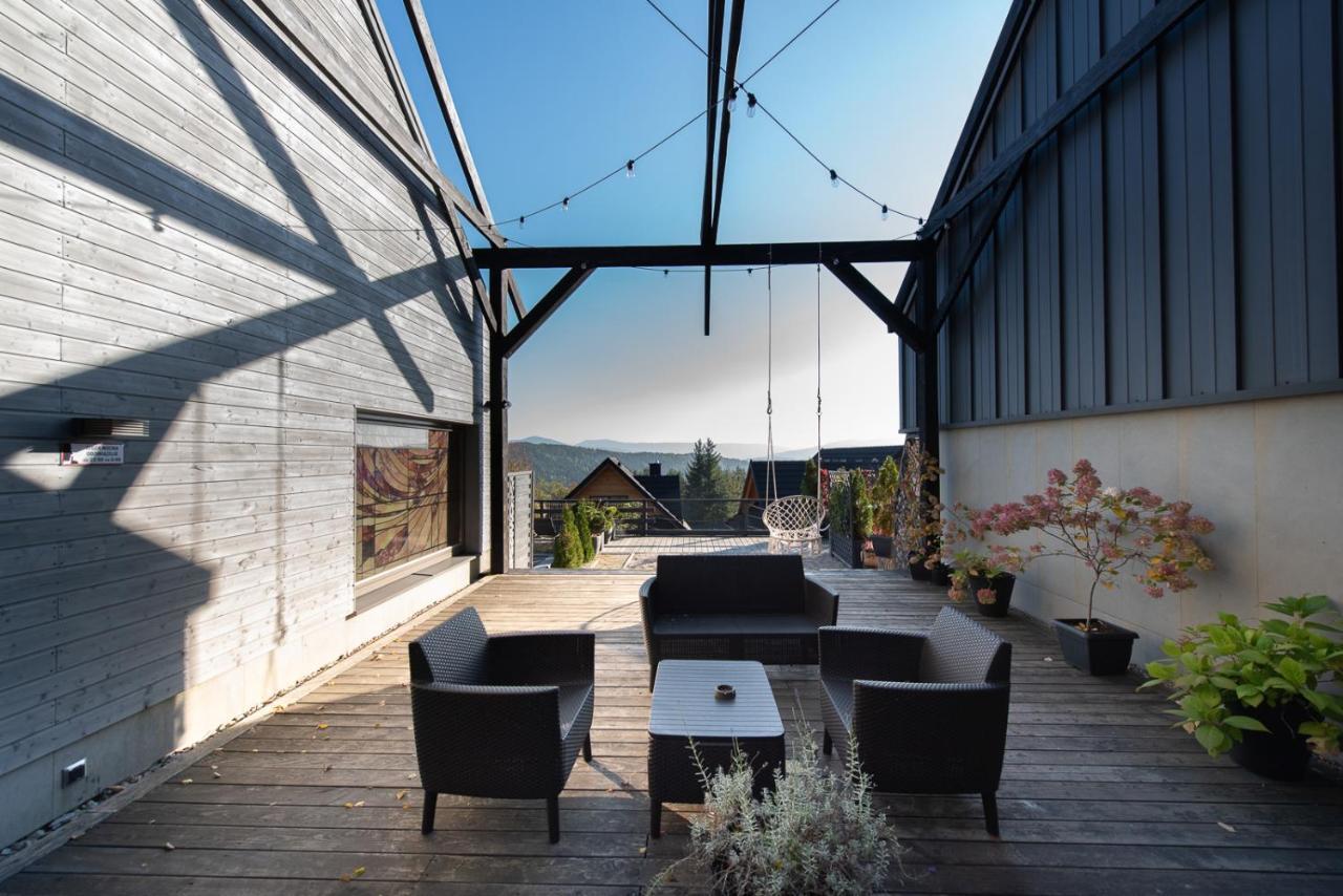 Domek W Gorach - Prywatne Jacuzzi, Sauna, Grota Solna - Panorama Chelm Ski&Spa 麦伦尼塞 外观 照片