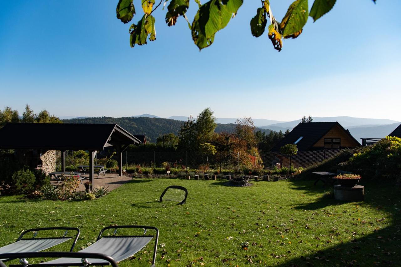 Domek W Gorach - Prywatne Jacuzzi, Sauna, Grota Solna - Panorama Chelm Ski&Spa 麦伦尼塞 外观 照片